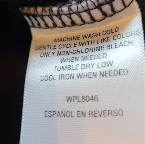 (1272) Karen Scott Sport Warm Up Jacket, Size XL, Color: Black - Picture 9 of 9